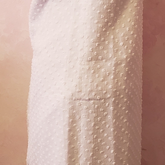 NWOT Club Monaco Ivory Sleeveless Dress - Picture 2 of 4